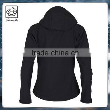 Woman Soft Shell Fleece 100%polyester Jacket Winter Style photo-2
