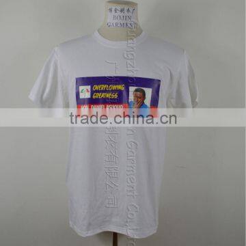 Chian factory custom cotton election t-shirts export to Africa