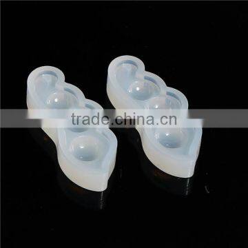 Silicone Resin Mold Pea White 46mm x 18mm