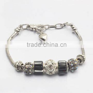 New Top Wide Chain Crystal Main Stone Bracelets Made In China