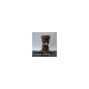 WOODEN CANDLE STANDS