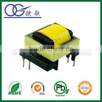 EE16 horizontal one side widen transformer pin5+5,24V 12V 5V step up transformer 120v to 240v