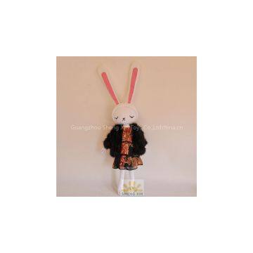 Rabbit Fashion Soft Stuffed Animal Toys Baby Gifts photo-3