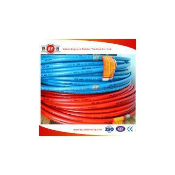 Multi Layer Wire Braid Grout Rubber Hose Which Resists Cutting and Gouges