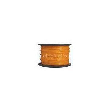 RoHs 3D Printing Filament 3MM ABS Filament Orange For 3D Electronics