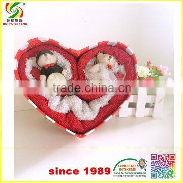 cotton Terry customized promotional gift towel packing ideas for wedding