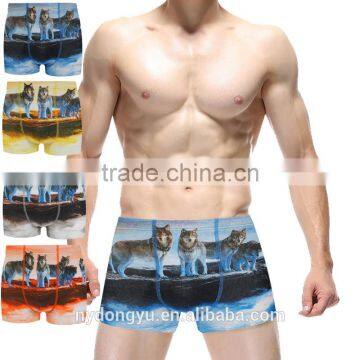 Blue Denim Look Panties r Print Boxer Panties/ Jnld Cotton Fruit Animal Boxers Panties Underwear/ Top Quality Underwear photo-6