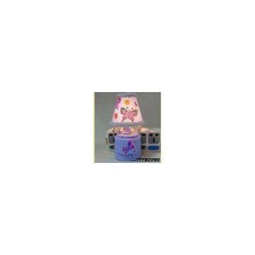 FIBER SHADE ROTATING NIGHT LIGHT - BUTTERFLY