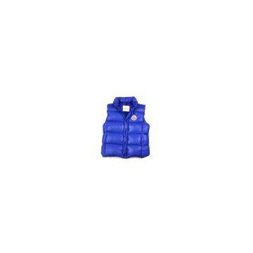 Exclusive Designer down Vest, Blue, Size 3