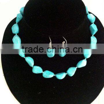 Hot Sale Kallaite Jewelry Set Fashion Jewelry Customized Jewelry 4 Different Stone Shapes photo-2