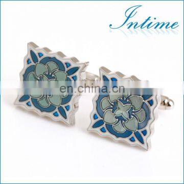 2014 Fashion Enamel Cuff Links for Men and Women