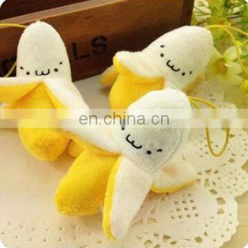 Hot Sell Cute Plush Banana Keychain