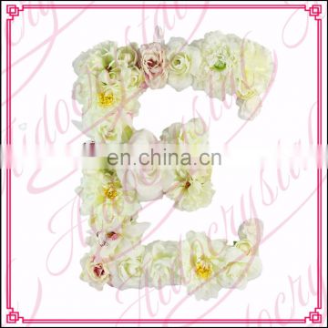 Aidocrystal decorative hanging flower letter for party baby girl brithday name floral letter