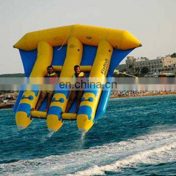 Beach Surfing Flying Fish Towable Inflatable Water Tube photo-3