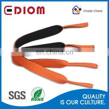 Promotional custom logo high quality mounted safety outdoor elastic neoprene premium gym eyewear strap