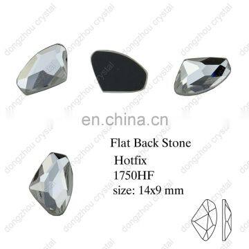 DZ-1750 loose crystal fancy point back glass stones for jewelry