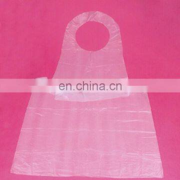 cheap disposable LDPE waterproof plastic apron factory price