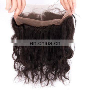 Virgin Hair 22.5*4*2 360 Frontals 360 Lace Band Frontal photo-6