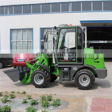 China Famous 0.8 Ton Mini Front Wheel Loader For Sale