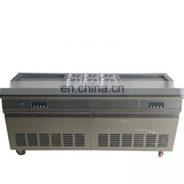Stainless Steel Structure And Durable Flat Pan Fried Ice Cream Machine/ Commercial Use Ice Cream Rolls Machine photo-5