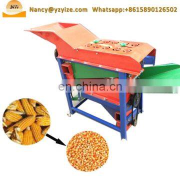 Electric or Diesel Motor Corn Sheller Machine Maize Threshing Dehuller Machine photo-3