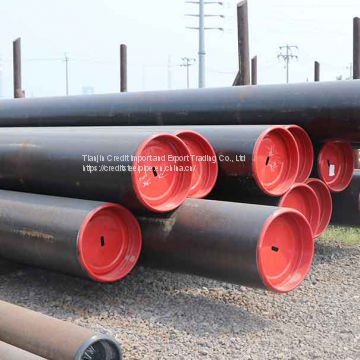 OCTG Hot Rolled Seamless Steel Pipe  gas Black Seamless Steel Pipe