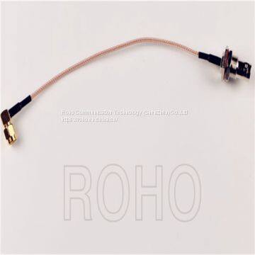 RF Coaxial N Female to MCX Male Connector Cable Assembly with Rg316 Cable