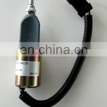 stop solenoid valve SA-4780-24 1751ES-24A7UC9B5S5 for excavator Hitachi EX215,Fiat Hitachi FH 200-3