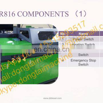 CR815 High Quality High Pressure Common Rail Injector Test Bench