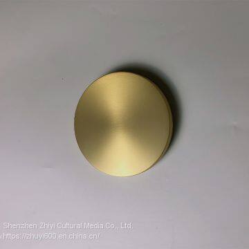 Brass Round Small Tea Cake Box 100g Tea Cake Special Diameter 131mm, Height 20mm photo-2
