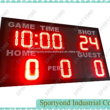 LED Digital Electronics Basketball Small Scoreboard