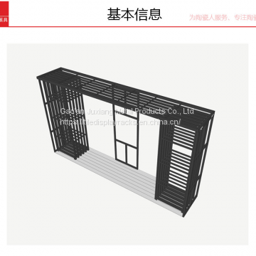 Pull Push Ceramic Tiles Showroom Display Rack Stand for Marble Granite Floor Tiles photo-4
