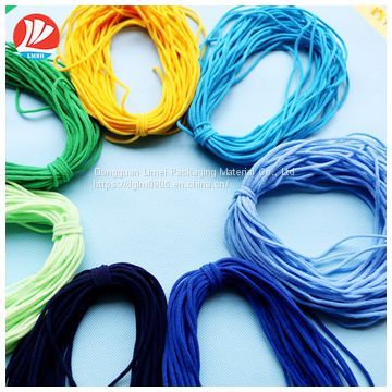 Earloop Cheap Wholesale Flat White Elastic Earloop