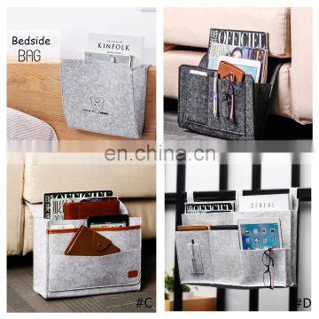Wholesale Felt Bedside Organizer Essential Pocket for Bedside photo-5