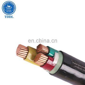 TDDL LV Power Cable  600v stranded copper cable steel wire armoured 4 core power cable