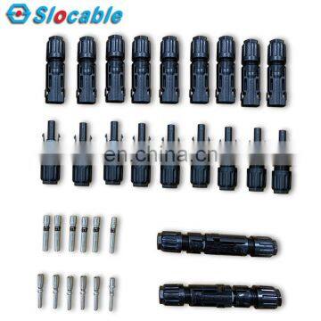 2.5mm2 4mm2 6mm2 10mm IP68 Waterproof EN50618 PV Solar Cable Connector