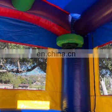 Tropical Themed Inflatable Bounce House Water Slide Child Jumping Bouncy Castle Combo photo-5