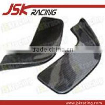 D-STYLE CARBON FIBER BUMPER LIP CANARD SPLITTER (2 PCS) (JSK400604)