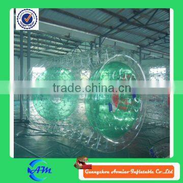 factory transparent rolling ball water fountain inflatable water rolling ball