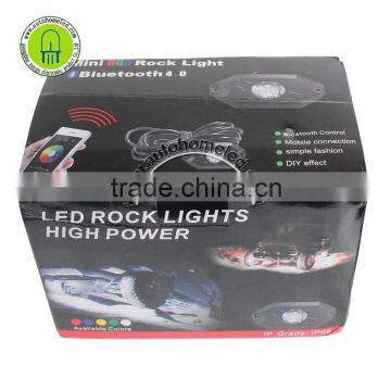 RGB Work Light 60W SET CREE LED Deck Light PODS for Automotive 4WD SUV UTV ATV Tractor Trailer photo-5