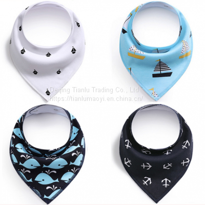 Saliva Towel Baby Bib Triangle Towel Mother and Baby Products