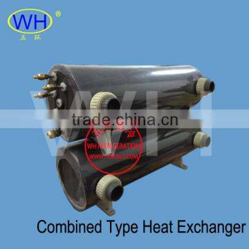 WHC-10.0EC Titanium Tube PVC Shell Heat Exchanger Price photo-2
