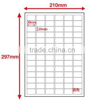 SINMARK Matte Surface 30*20mm Large Format Self Adhesive Paper photo-2