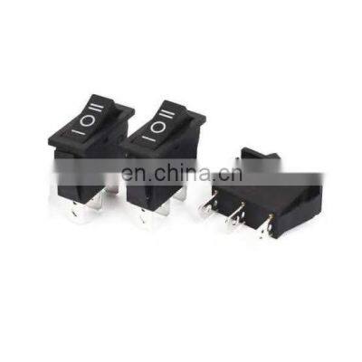 Wholesale kcd3 kcd115A 250VAC 20A 125VAC electric bike rocker switch 3 pins button motorcycle rocker switch