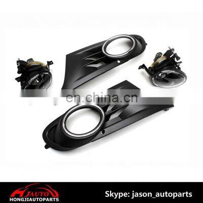 Front Bumper Grill Fog Lamp Light Case Cover Assembly FOR Volkswagen Golf VI MK6