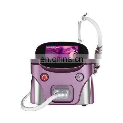 Portable Pico Laser Pigment Removal 532nm 1064nm Laser Tattoo Removal Machine