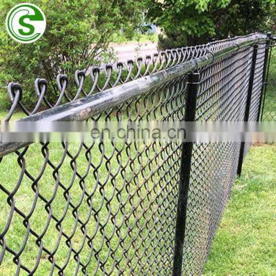 Hot Sale Powder Coating Chain Link Fence Light Weight Wire Fence Galvanizing Chain Link Fence