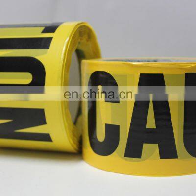 Non-adhesive PE Warning Tape PE Barricade Hazard Warning Caution Tape Barrier Safety Tape photo-4