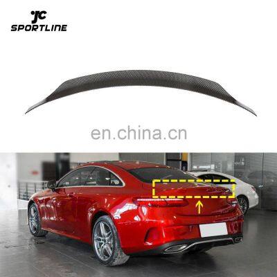 Carbon Fiber C238 Ducktail Spoiler for Mercedes Benz E200 E350 E43 E63 Sport Coupe 17-19