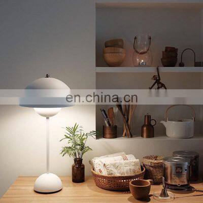 Modern Simple Flowerpot Night Light Colorful Flower Warm Desk Lamp